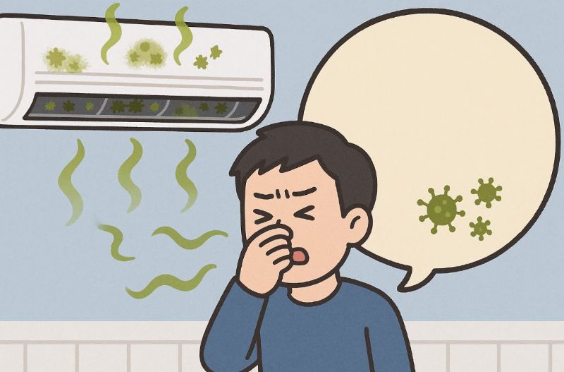 冷氣好臭？原來是內部黴菌作怪！教你徹底除味的方法